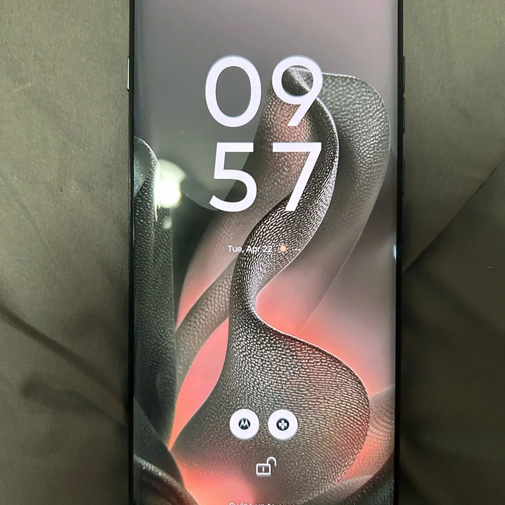 Samsung Smartphone with Black and Gray Design